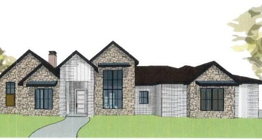 Front exterior of 1075 Deuce of Hearts near New Home