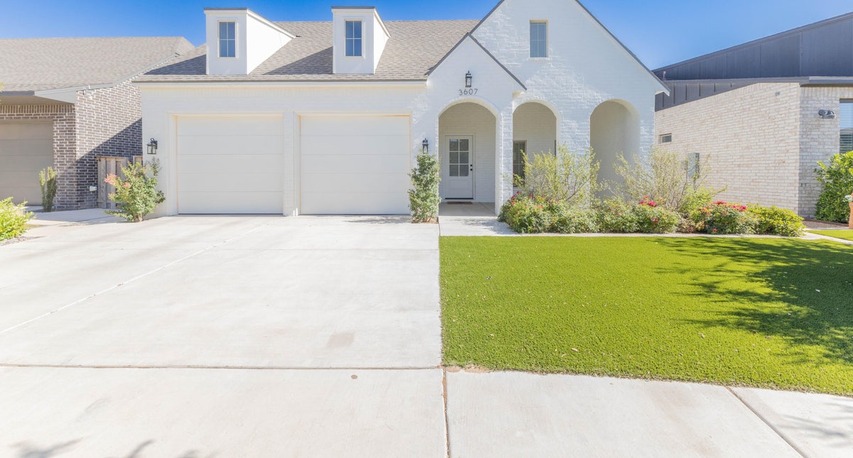 Front exterior of 3607 128th Street in Lubbock